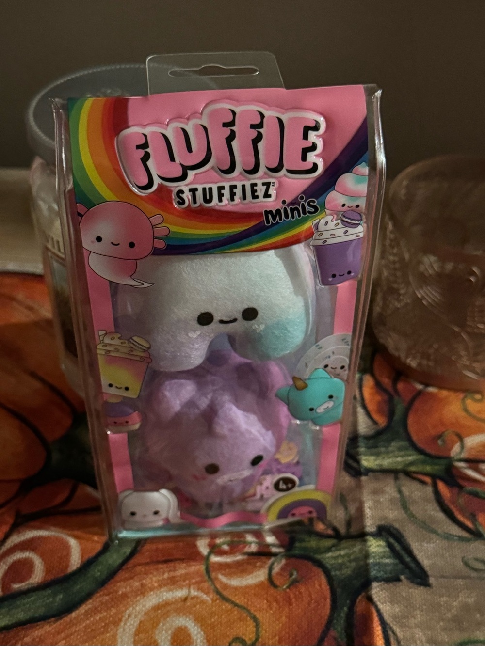 Fluffie Stuffiez Minis
 - Pink & Purple Gift Mystery Squishy inside New